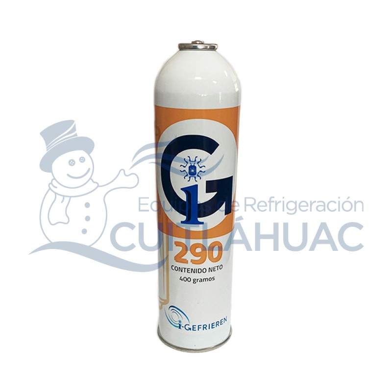 5053A GAS REFRIGERANTE R290 EN LATA 420 GRS.