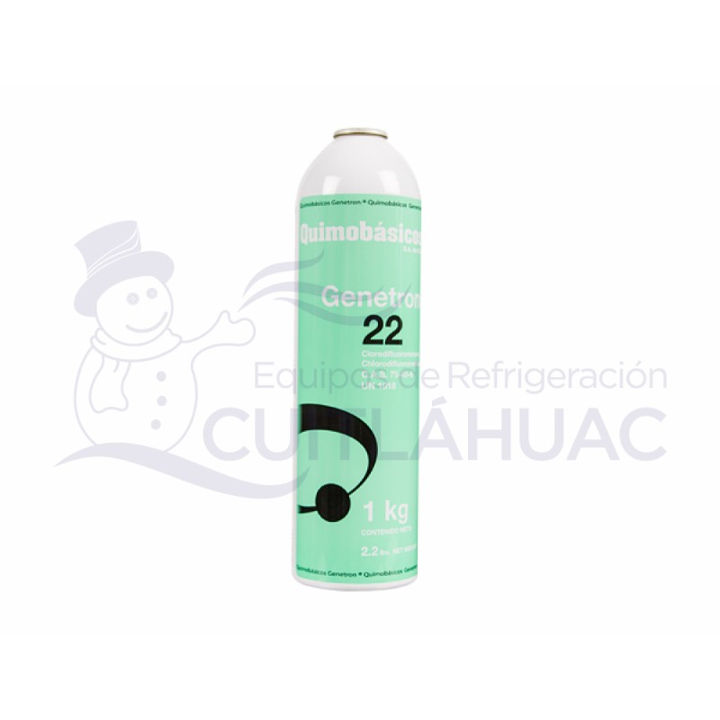 5005A GAS REFRIGERANTE R22 EN BOTE POR KILO