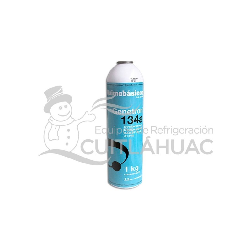 5020AA GAS REFRIGERANTE R134A 1KG GENETRON