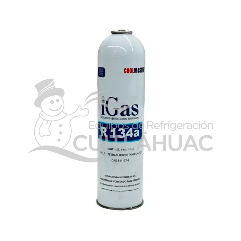 5020A GAS REFRIGERANTE R134AR  POR KILO (BOTE)