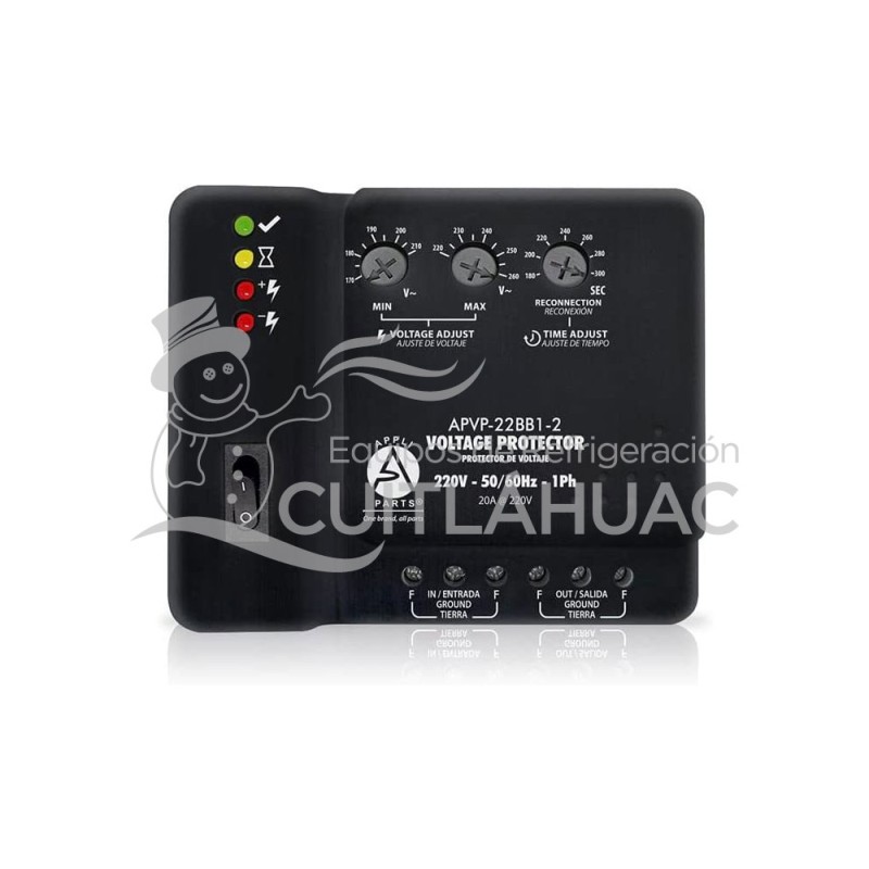 APVP-22BB1-2 PROTECTOR VOLTAJE A.A Y REFRIG 3HP 1PH