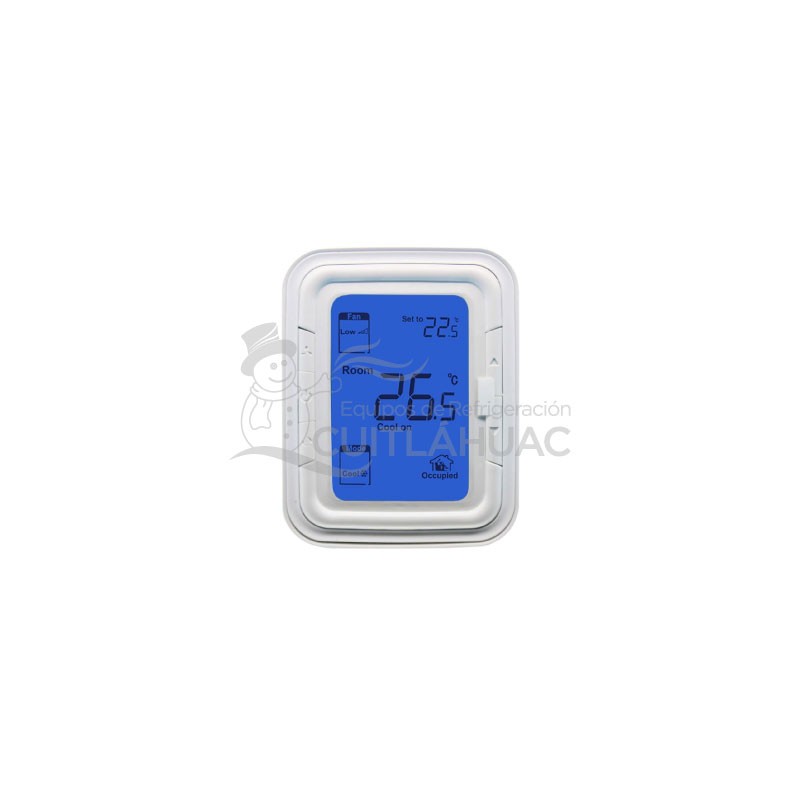 HT1000VB120	TERMOSTATO P/FAN & COIL VERT 120VAC 3VEL