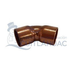 2913 CODO SOLDABLE 1/2 45° 106-45-10 MM