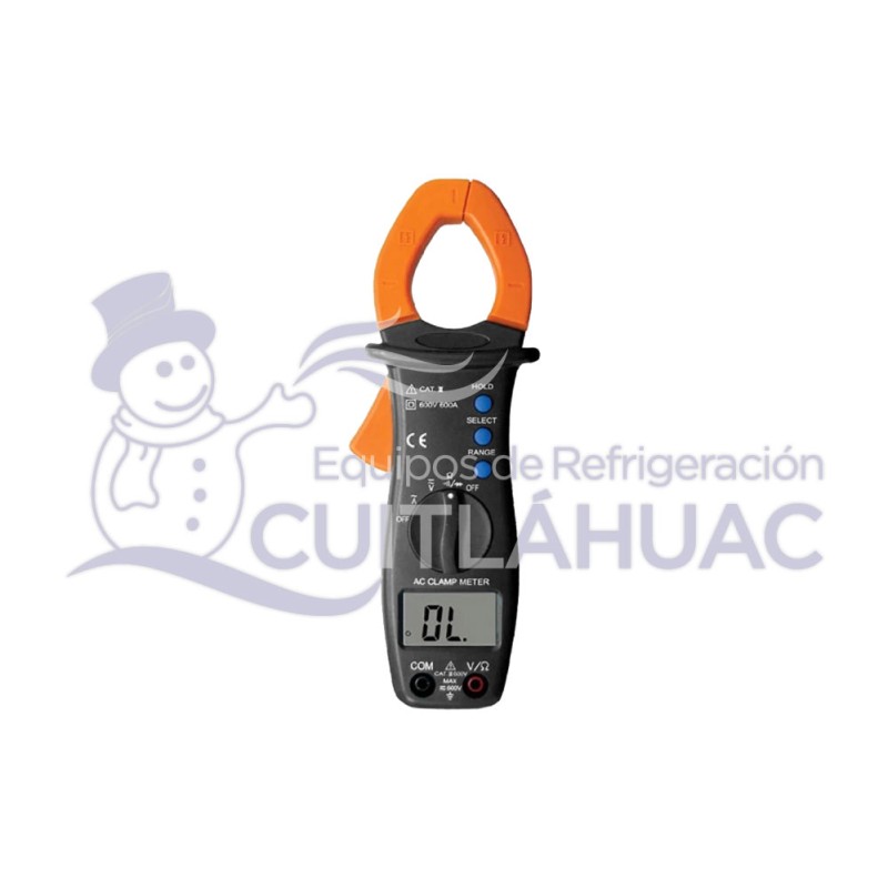 513 AMPERIMETRO DIGITAL GANCHO 600AMP 600V