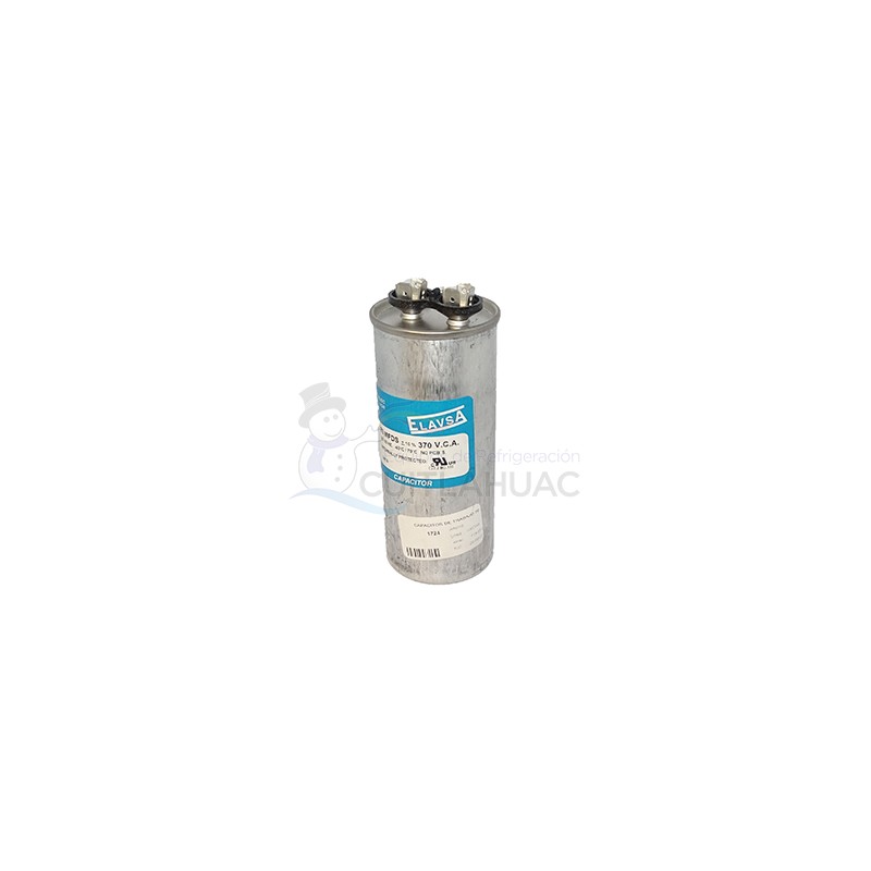 1724 CAPACITOR DE TRABAJO 70 MFD 370 VAC