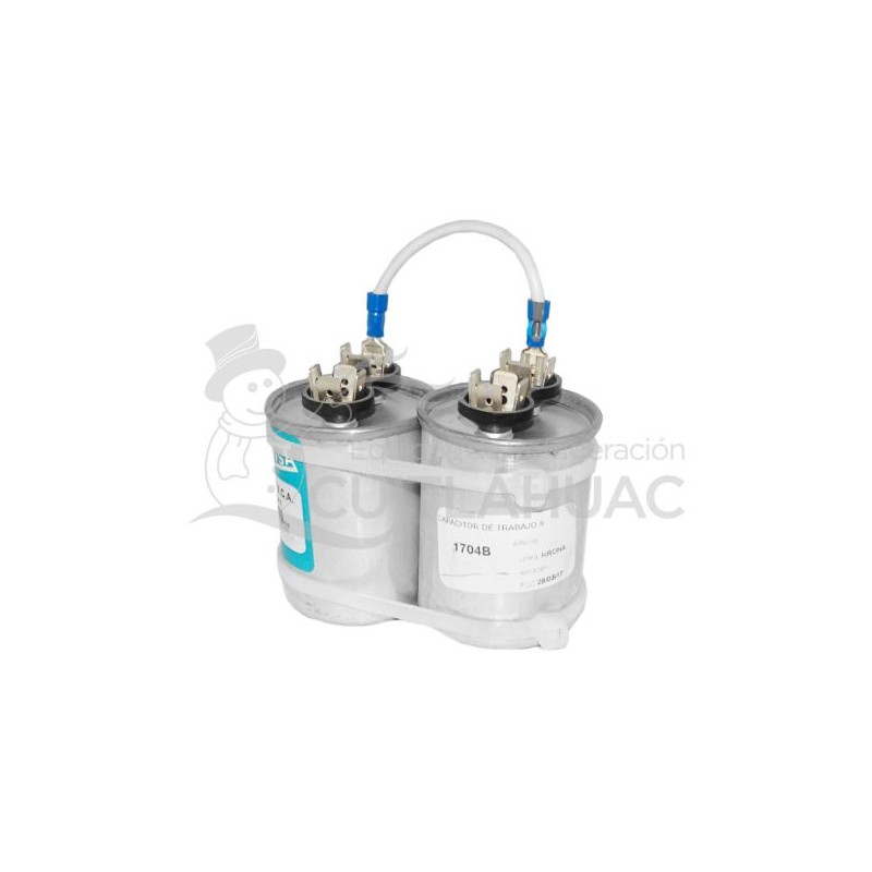 1704B CAPACITOR DE TRABAJO 8 MFD A 660VCA