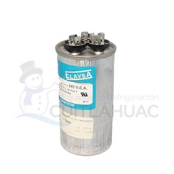 1724A CAPACITOR DE 40+6 MFD A370 VAC