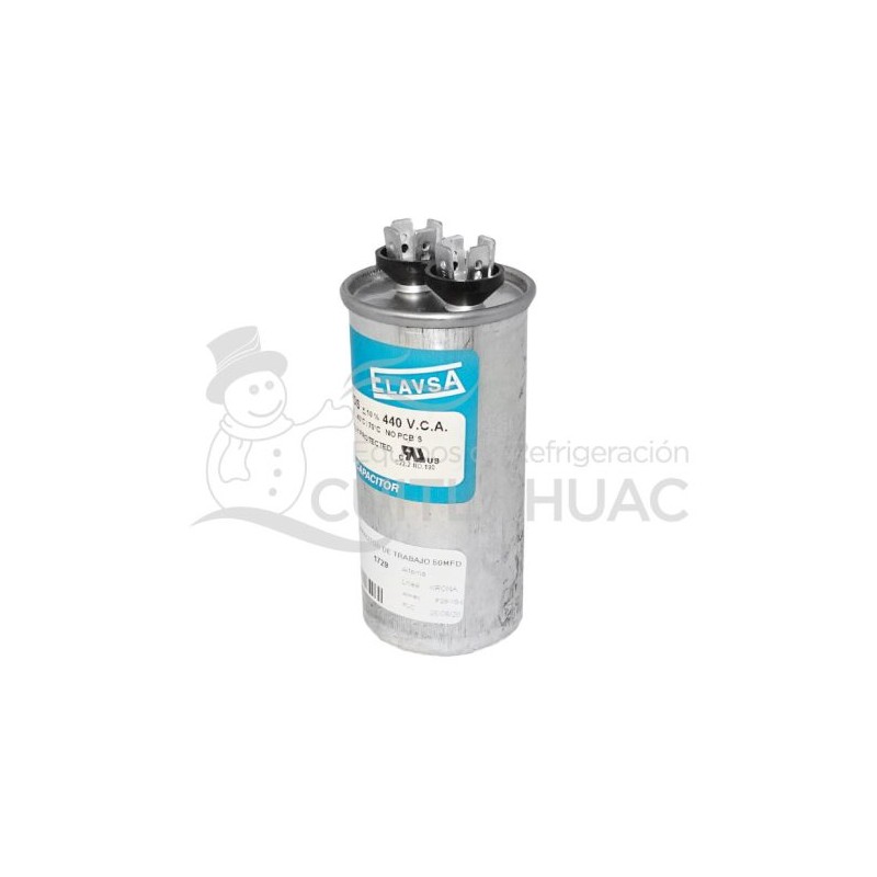 1729 CAPACITOR DE TRABAJO 50MFD 440VAC