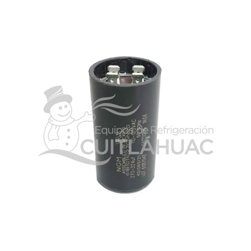 1604AA CAPACITOR DE 270-324 MFD 220V