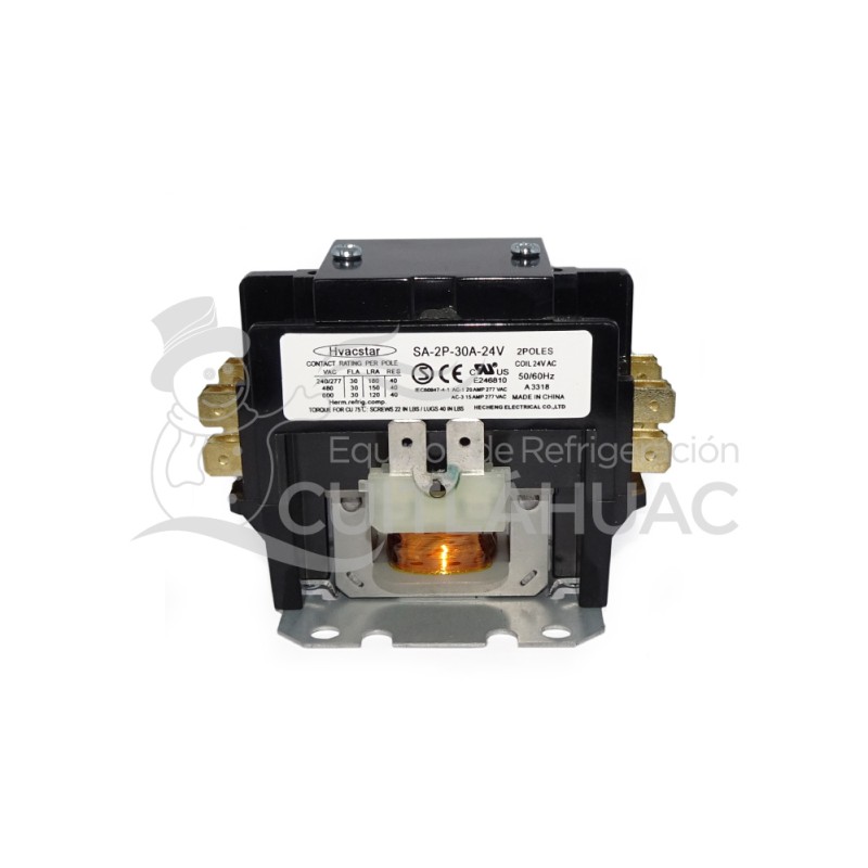 2218 CONTACTOR 30AMP 2POLOS 24V HVACSTAR